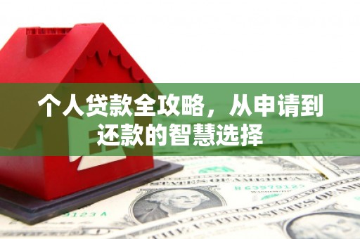 宣威个人贷款全攻略，从申请到还款的智慧选择