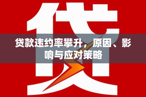 南宫贷款违约率攀升，原因、影响与应对策略