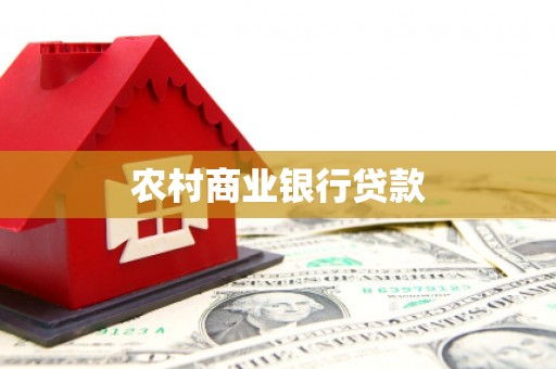 丰城农村商业银行贷款