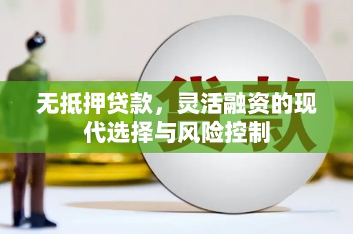 美溪无抵押贷款，灵活融资的现代选择与风险控制