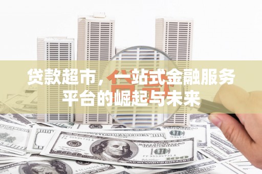 普格贷款超市，一站式金融服务平台的崛起与未来