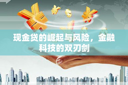 新洲现金贷的崛起与风险，金融科技的双刃剑
