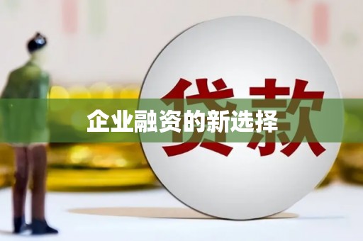 玛沁企业融资的新选择