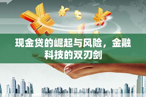 东平现金贷的崛起与风险，金融科技的双刃剑