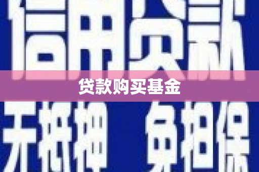 陆丰贷款购买基金